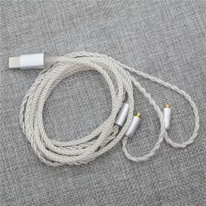 Câble MMCX digne des IEM <span class=keywords><strong>Shure</strong></span> SE215 SE315 SE535 <span class=keywords><strong>SE846</strong></span> westone Écouteurs Câbles Cordon pour xiaomi iphone Android - Product Image 4