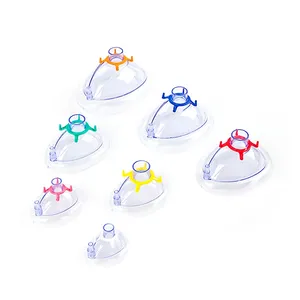 Compower يستخدم لمرة واحدة وجه مسعف غير صمام عام دائري شفاف Tpe - Product Image 2
