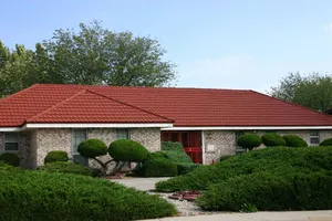 Eco-friendly Tilcor Stone Coated Metal Tile Roof With Competitive Price Aluminium Roofing Tiles