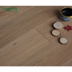 2023 vente chaude couleur claire chêne blanc européen plancher en bois d'ingénierie - Product Image 2