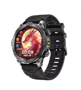 Drioshipping Smart Outdoor Fitness Tracker BT Call Compass Monitor de ritmo cardíaco 450mAh banda de goma reloj despertador - Product Image 2