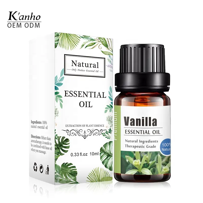 Haupt Kanho Vanille ätherisches Öl 10ml Bio-Aroma therapie Small MOQ
