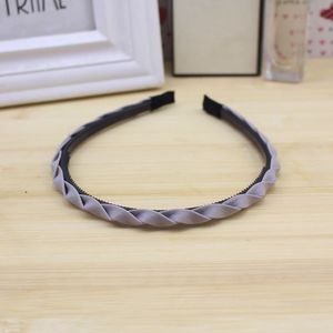 Diadema de tela estilo coreano, diseño plegado multicolor, ropa informal para mujeres y niñas - Product Image 4