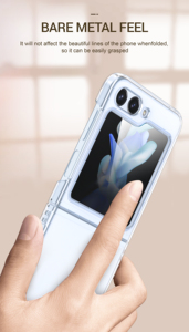 Đối Với Samsung Galaxy Z Lật 3 4 Điện Thoại Di Động Bao Gồm Trong Suốt PC Điện Thoại Thông Minh Trường Hợp Đối Với Galaxy Z Lật 5 Cho Z Lật 6 - Product Image 6