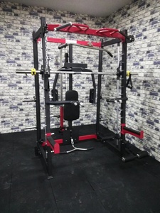 Ginásio comercial Fitness Equipment Multi-Function Power Cage Cable Crossover Smith Machine Gym <span class=keywords><strong>Squat</strong></span> <span class=keywords><strong>Rack</strong></span> Xr1001 - Product Image 4