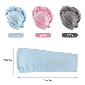 Cappello Asciugacapelli Antibatterico Personalizzabile in Microfibra ad Alta Assorbenza e Asciugatura Rapida - Product Image 2