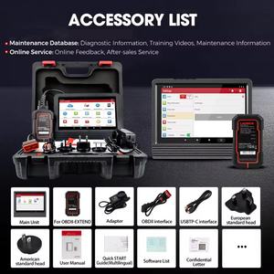 LAUNCH 2025 Versi X431 <span class=keywords><strong>PRO</strong></span> V5.0 8" 12v Obd2 Scanner Alat Pemrograman ECU Mesin Diagnostik Otomotif dengan DBScar7 BT Head - Product Image 6