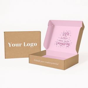 จัดส่งตามสั่งกล่องกระดาษลูกฟูกสำหรับบรรจุภัณฑ์กางเกงในกางเกงในกางเกงใน - Product Image 1