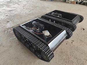 Gummiketten-Fahrgestell für Geländefahrzeuge Hochwertiges Gummi-Raupenfahrwerk Dreieckiges Unterwagen - Product Image 6