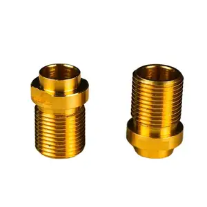 Custom Cnc Metal Precision Machining Aluminum Stainless Steel Parts Copper Screw Lathe Turning Parts brass turned parts