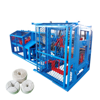 High Speed 3/4 Strand Twisted PP PE Nylon Cotton hemp paper gold plastic rope spooling machine