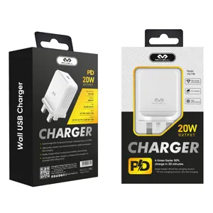 Vosunphone — chargeur mural pour téléphone portable de type c, PD20w, charge rapide, prise 5V/3A EK