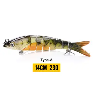 Bass Fishing Lures Custom Lifelike Wobbler Top Water Trolling Lure Fish Artificial Swim Bait Trout Bass Fishing Lures