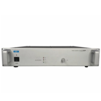 Sistema de sonido profesional pa, amplificador de audio digital híbrido, ip, para sistema de dirección público