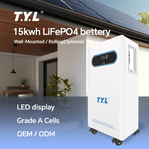 T.Y.L. 15kWh 51.2V 플로어 스탠딩형 LiFePO4 배터리 (태양광 가정용 에너지 저장용) - Product Image 1