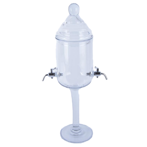 Carafe à absinthe <span class=keywords><strong>en</strong></span> <span class=keywords><strong>verre</strong></span> au design classique avec deux robinets - Product Image 1