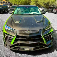 Kit carrosserie diagonale en fibre de carbone 3K MSY III Venatus S amélioré pour Urus S 2024 : Pare-chocs, capot, garde-boue, aileron arrière