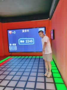 Piste de danse interactive à LED, jeu d'arcade, équipement de divertissement multisensoriel, grandes zones de jeu numériques, zones de jeux - Product Image 3