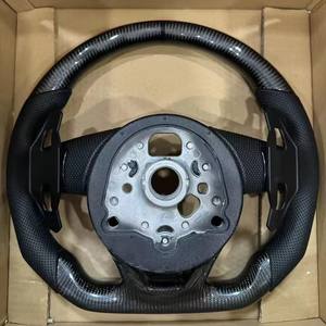 A1 A3 A4 A5 A6 A7 A8 TT Q3 <span class=keywords><strong>Q4</strong></span> Q5 Q7 Q8 R6 R8 S3 S4 S5 S6 RS3 RS5 RS6 Volant en fibre de carbone pour Audi Volant - Product Image 3