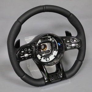 Volante de Lujo Mejorado para <span class=keywords><strong>Mercedes</strong></span> Benz AMG W204 W206 C300 C43 CLA250 E350 W212 W221 - Product Image 5