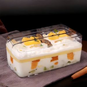 Boîte en plastique transparente pour pâtisseries, desserts et tiramisu, de qualité alimentaire, multi-tailles, personnalisable, vente chaude en usine - Product Image 5