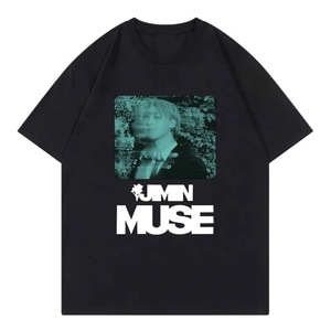 Venta al por mayor Kpop Idol Gourp Bangtan Boys JIMIN SOLO <span class=keywords><strong>MUSE</strong></span> WHO Camiseta de manga corta - Product Image 1