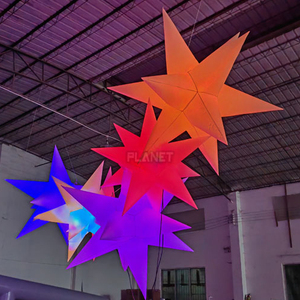 Đảng trang trí đầy màu sắc <span class=keywords><strong>Inflatable</strong></span> <span class=keywords><strong>Led</strong></span> Sao hộp đêm Trần treo chiếu sáng hộp đêm <span class=keywords><strong>Inflatable</strong></span> <span class=keywords><strong>Led</strong></span> Sao - Product Image 1