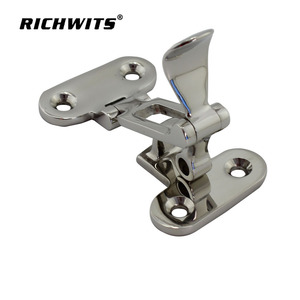 Loquet à moraillon <span class=keywords><strong>pour</strong></span> serrure de bateau à cils polis en acier inoxydable 316 - Product Image 3