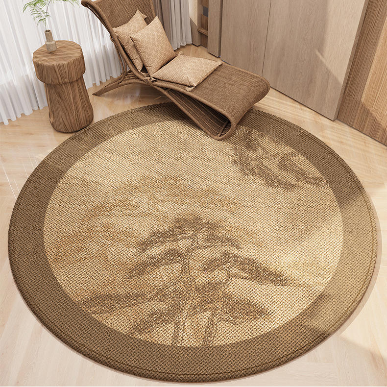 Orquídea y angélica - redonda