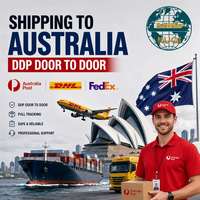 Agent d'expédition DDP Chine vers l'Australie et la Nouvelle-Zélande, transitaire maritime et aérien rapide, service porte-à-porte