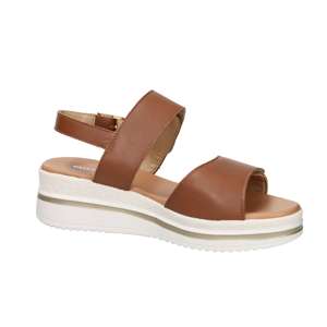 Valleverde Women's Platform Wedge Sandal <b>Open</b> Toe Summer Genuine Leather 5 Cm Heel Size 40 - Product Image 2