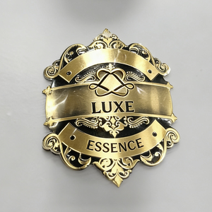 Customized Vintage Zinc Alloy Perfume <b>Bottle</b> Metal <b>Label</b> for Luxury Brand - Product Image 5