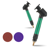 Mini-meuleuse pneumatique professionnelle, outil de polissage et de meulage avec interrupteur de verrouillage de 0,1 HP pour travaux de précision