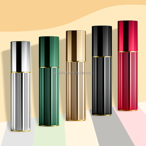 Portable 5ml Refillable Parfum Travel Perfume Atomiser Aluminum Alloy Metal Pump Spray Fragrance Bottom <strong>Refill</strong> Perfume <strong>Atomizer</strong> - Product Image 1