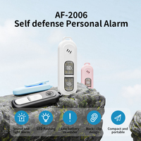 Nouvelle couleur, alarme de sécurité personnelle rechargeable portable 130 dB à haute intensité sonore, alarme de sécurité pour femmes, porte-clés, alarme continue de 90 minutes