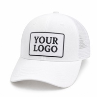 Casquette de baseball ajustable en polyester/coton à motif personnalisé avec broderie à la main et impression en relief, style décontracté/tendance pour la plage et les voyages