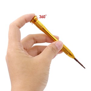 5 In 1 Aluminum Alloy Screwdriver Set Mobile Phone Repair Tools Magnetic Precision Disassembly Kit For Smartphone Fixing - Product Image 4