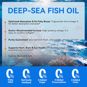 Avrupa kökenli toplu Omega-3 balık yağı yumuşak jel kapsüller hayvan özü takviyesi toplu - Product Image 5