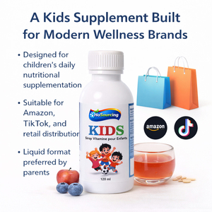 Sirop liquide de vitamines pour soutenir le développement sain, nutriments, minéraux, boisson pour enfants - Product Image 2