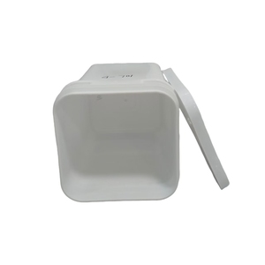 Seaux carrés de 1 à 20 litres avec poignée en plastique en vente en gros en usine Seau carré en plastique vert personnalisé de qualité alimentaire avec couvercle 10L - Product Image 3