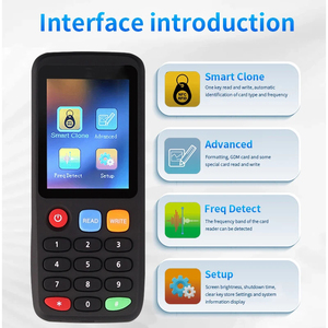 Rfid Máy Photocopy với đầy đủ chức năng giải mã thẻ thông minh Key App giải mã ID và IC RFID <span class=keywords><strong>HID</strong></span> <span class=keywords><strong>duplicator</strong></span> - Product Image 4