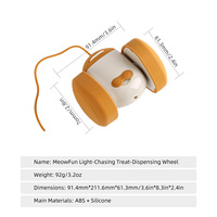 Jouet intelligent pour chat, pour l'interaction et l'entraînement, avec capteur laser, jouets pour chat rechargeables, souris électrique rotative en silicone
