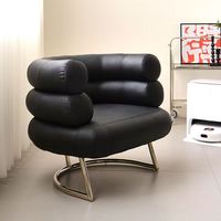 Fauteuil de loisirs design créatif rétro français pour salon et balcon, chaise individuelle ou canapé-lit