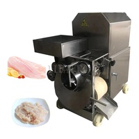 Machine d'extracteur de viande de crabe de rendement élevé/machine d'extracteur de viande de crevette/séparateur d'os de viande de poisson