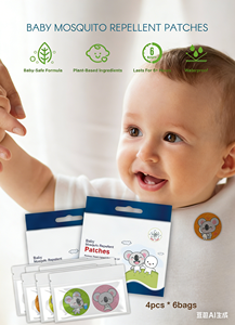 Patchs et autocollants anti-moustiques naturels longue durée, imperméables pour bébé, formule sûre pour bébé avec huiles essentielles de <span class=keywords><strong>citronnelle</strong></span> - Product Image 3