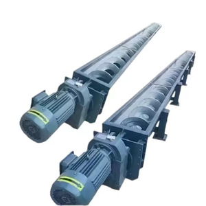 Transportador Espiral de Acero Inoxidable de 5.5 Kw con Velocidad Ajustable e Inclinación para las Industrias Minera y Energética - Product Image 4