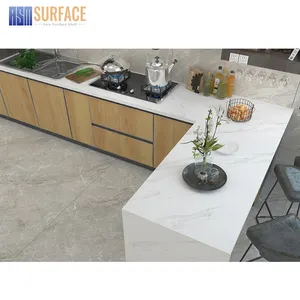 13.5 mm prefab sintered stone kitchen worktops cut to size sintered stone countertop