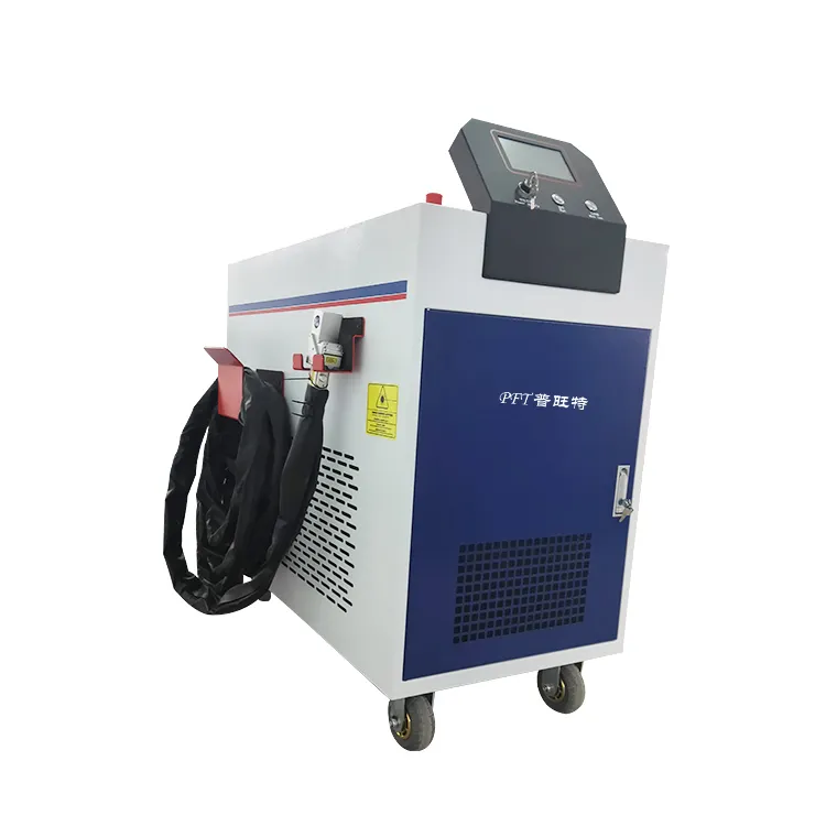 hand-held 2 holdar optical fiber laser cleaning machine 1500w 2000w 3kw For Removing Rust Paint Oil Glue Grease Surface