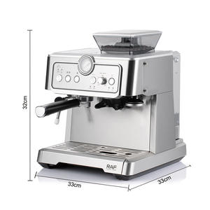 Machine à café vapeur semi-automatique italienne de style européen RAF 0205 - Machine à café intégrée pour usage domestique - Product Image 2