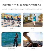 Gafas con Cámara V29 de 8MP, Grabadora de Video, Control por Aplicación Wifi Inteligente, Grabación Deportiva al Aire Libre, Almacenamiento en Tarjeta de Memoria
